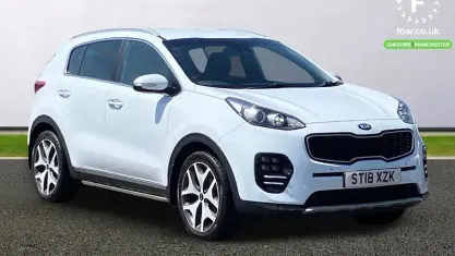 Used Kia Sportage GT-Line 116 HP (85 kW) 2018 White SUV