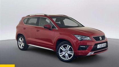 Usado Seat Ateca 4Drive 190 HP (139 kW) 2020 Vermelho SUV