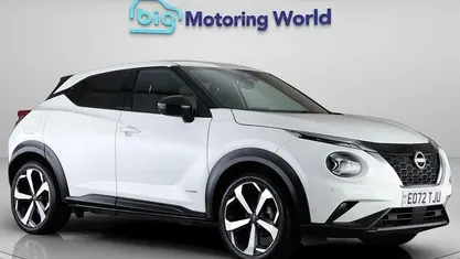 White Used 2022 Nissan Juke Tekna SUV | £15,900 (Fair price)