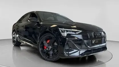 Used Audi e-tron Sportback S-Line 300 kW (408 HP) 2021 Black SUV