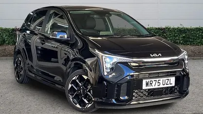 Used Kia Picanto GT-Line S 69 HP (50 kW) 2025 Black Hatchback