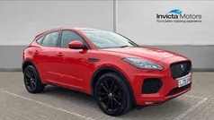 Red Used 2020 Jaguar E-Pace Chequered Flag SUV | £15,350 (Good price)
