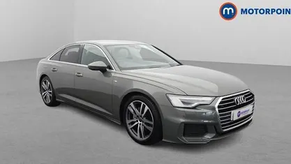 Used Audi A6 S-Line 204 HP (150 kW) 2021 Grey Sedan