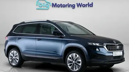 Used Skoda Karoq SE L 116 HP (85 kW) 2023 Blue SUV