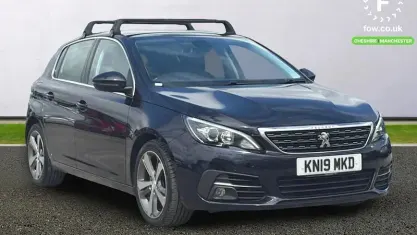 Used Peugeot 308 Allure 131 HP (96 kW) 2019 Blue Hatchback