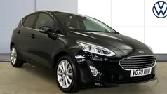 Black Used 2020 Ford Fiesta Titanium Hatchback | £9,577 (Fair price)