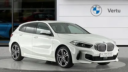 Used BMW 118 M Sport 136 HP (100 kW) 2023 White Hatchback