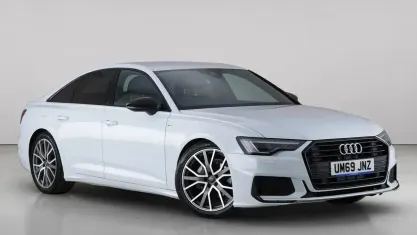 Used Audi A6 Black Edition 204 HP (150 kW) 2020 White Sedan