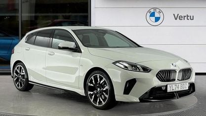 Used BMW 120 M Sport 168 HP (123 kW) 2024 White Hatchback