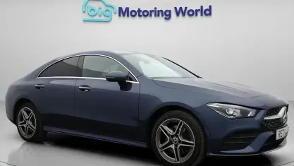 Used Mercedes E250 AMG line 218 HP (160 kW) 2021 Blue Sedan