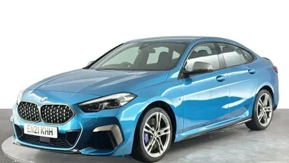 Used BMW M235 Comfort Edition 306 HP (225 kW) 2021 Blue Coupe