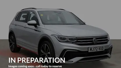 Silver Used 2022 VW Tiguan R-line SUV | £23,920 (Fair price)