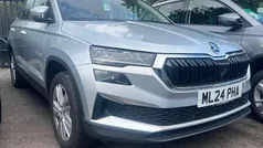Brilliant silver metallic Used 2024 Skoda Karoq SE Drive SUV | £20,700 (Good price)