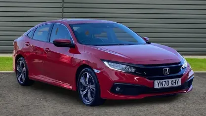 Used Honda Civic EX 126 HP (92 kW) 2020 Red Sedan