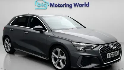 Used Audi A3 Sportback S-Line 150 HP (110 kW) 2022 Grey Hatchback