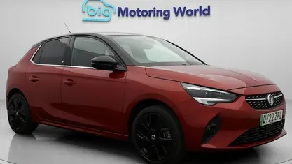 Used Vauxhall Corsa-e Elite 100 kW (136 HP) 2022 Red Hatchback