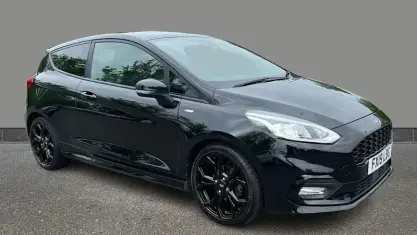 Used Ford Fiesta ST-Line X 101 HP (74 kW) 2019 Black Hatchback