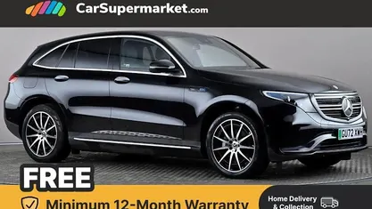 Used Mercedes EQC400 AMG line 300 kW (408 HP) 2022 Black SUV