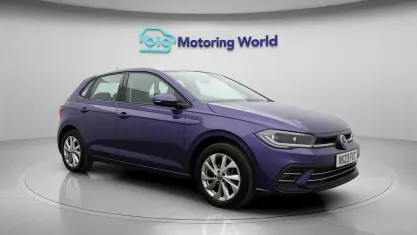 Used VW Polo Style 95 HP (69 kW) 2023 Purple Hatchback