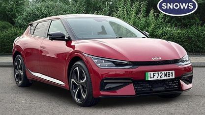 Begagnad Kia EV6 GT-Line S 239 kW (325 HK) 2022 Röd SUV