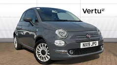 Grey Used 2019 Fiat 500 Lounge Hatchback | £8,232 (Fair price)