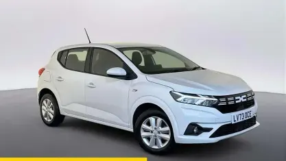 Used Dacia Sandero Expression 91 HP (66 kW) 2023 White Hatchback