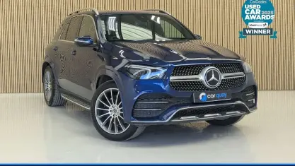 Used Mercedes GLE300 AMG Line Premium 245 HP (180 kW) 2021 Blue SUV