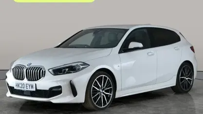 Used BMW 116 M Sport 116 HP (85 kW) 2020 White Hatchback