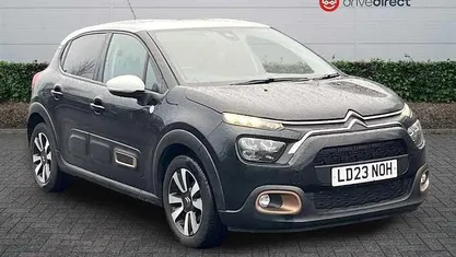 Black Used 2023 Citroën C3 PureTech Hatchback | £10,818 (Fair price)