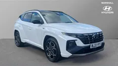 White Used 2022 Hyundai Tucson N Line SUV | £22,501 (Fair price)
