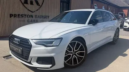 Used Audi A6 Black Edition 204 HP (150 kW) 2021 White Estate