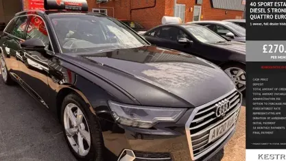 Used Audi A6 Sport 204 HP (150 kW) 2020 Grey Estate
