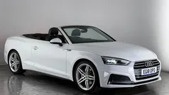 White Used 2018 Audi A5 Cabriolet S-Line Cabriolet | £16,750 (Fair price)