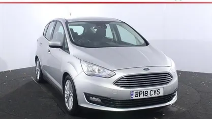 Used Ford C-MAX Titanium 125 HP (91 kW) 2018 Silver MPV