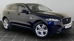Blue Used 2020 Jaguar F-Pace Portfolio SUV | £22,695 (Fair price)