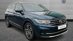 Blue Used 2021 VW Tiguan Elegance SUV | £24,290 (Fair price)