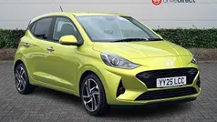 Metallic lucid lime Used 2025 Hyundai i10 Premium Hatchback | £14,940 (Fair price)