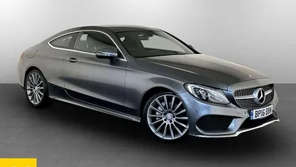 Used 2018 Mercedes C220 AMG line Coupe | £12,495 (Super price)
