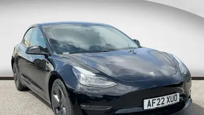 Used Tesla Model 3 Long Range AWD 366 kW (498 HP) 2022 Black Sedan