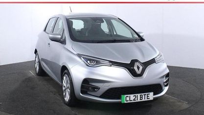 Usado Renault Zoe Iconic 100 kW (136 HP) 2021 Cinzento Citadino