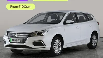 Used MG MG5 EV Excite 114 kW (156 HP) 2021 White Estate