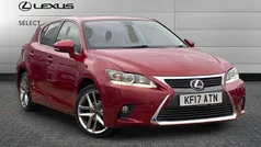Red Used 2017 Lexus CT200h Executive Line Hatchback | £14,495 (Fair price)