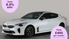 White Used 2019 Kia Stinger GT-Line S Hatchback | £23,442 (Fair price)