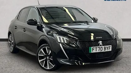 Used Peugeot e-208 GTi 100 kW (136 HP) 2023 Black Hatchback