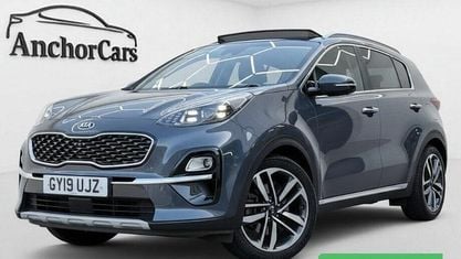 Begagnad Kia Sportage 136 HK (100 kW) 2019 Grå SUV