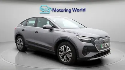 Used 2025 Audi Q4 Sportback e-tron Sport SUV | £34,100 (Fair price)