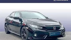 Crystal black Used 2019 Honda Civic Sport Hatchback | £16,750 (Fair price)