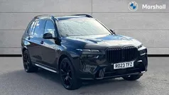 Black Used 2023 BMW X7 M Sport SUV | £64,555 (Fair price)