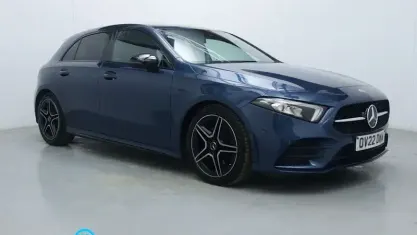 Used Mercedes A180 Executive 136 HP (100 kW) 2022 Blue Hatchback