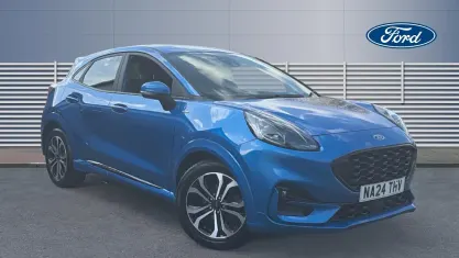 Używany Ford Puma ST-Line 125 KM (91 kW) 2023 Niebieski SUV